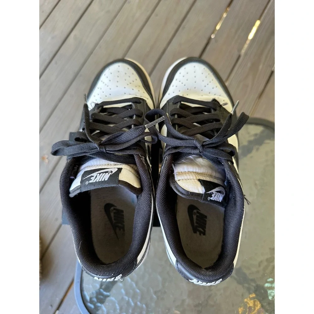 Nike Dunk‎ Low Panda Black White Sneakers Shoes DD1391-100 Youth Size 6.5